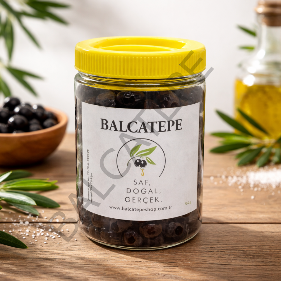 Ayvalık Siyah Zeytin 750 Gram