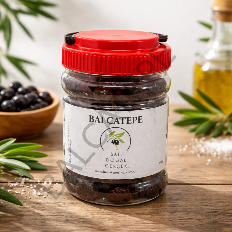 Ayvalık Siyah Zeytin 500 Gram