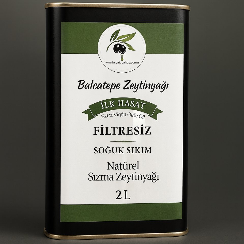 Erken Hasat Soğuk Sıkım Sızma Zeytinyağı Filtresiz(2L)