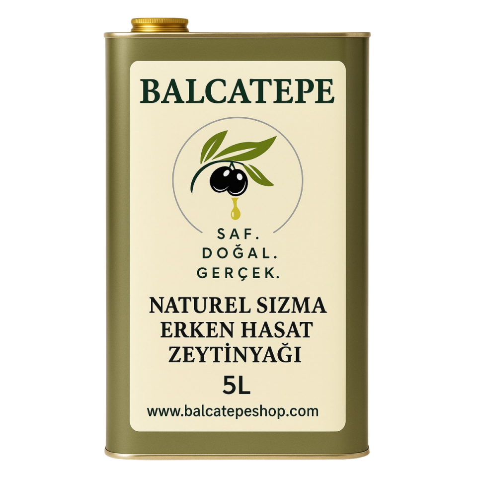Natürel Birinci Soğuk Sıkım Zeytinyağı(5L)